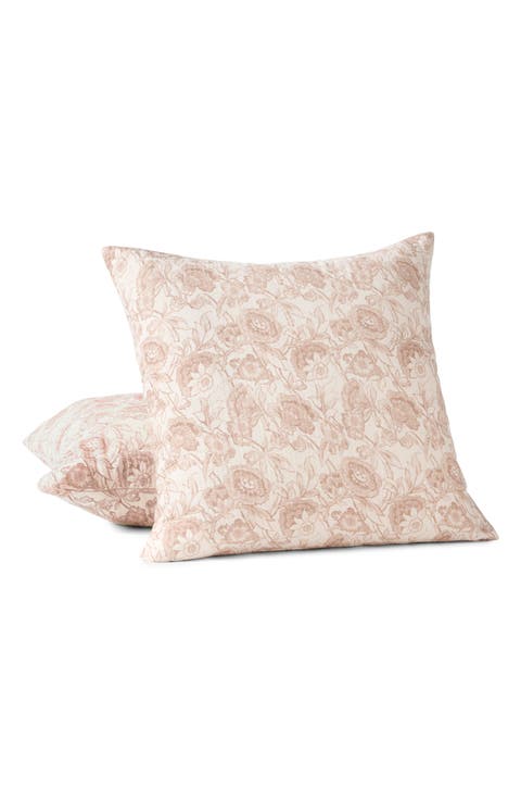 Balboa Organic Matelassé Print Decorative Pillow Cover
