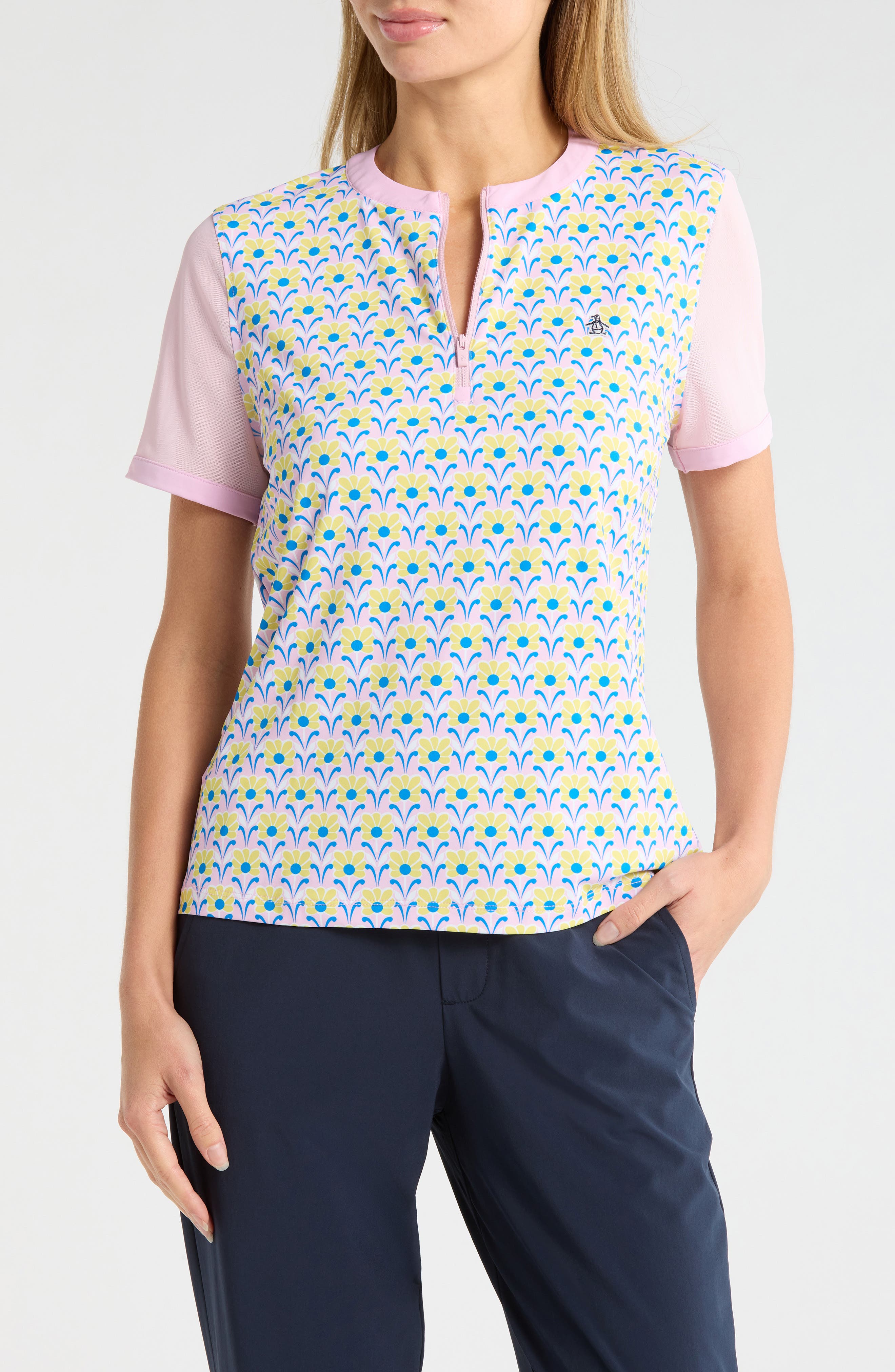 ORIGINAL PENGUIN GOLF Golf Knit T-Shirt