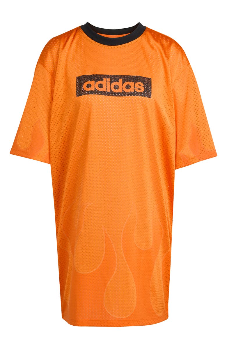 adidas Hockey Mesh Minidress, Alternate, color, Semi Impact Orange