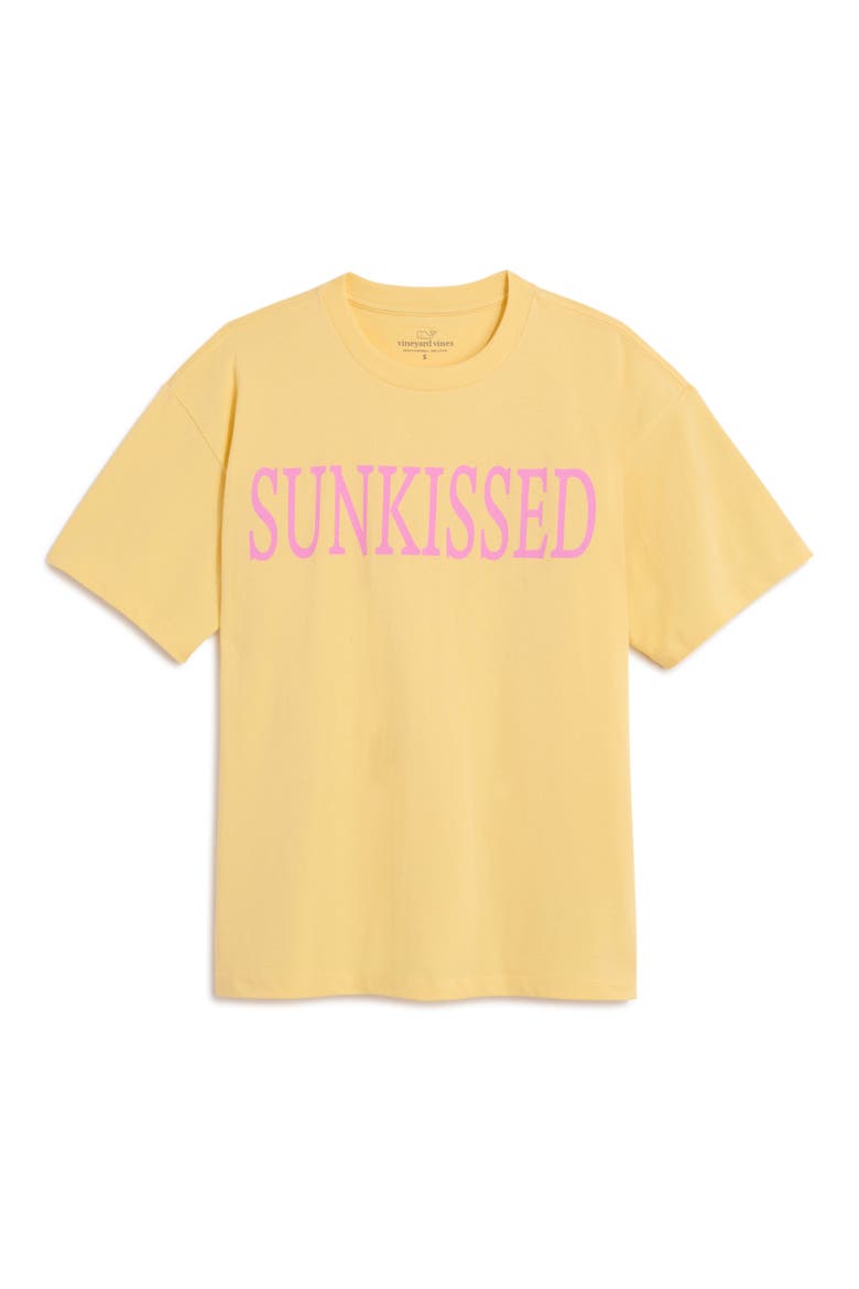 Sunkissed Cotton Graphic T-Shirt, Main, color, SUNNY