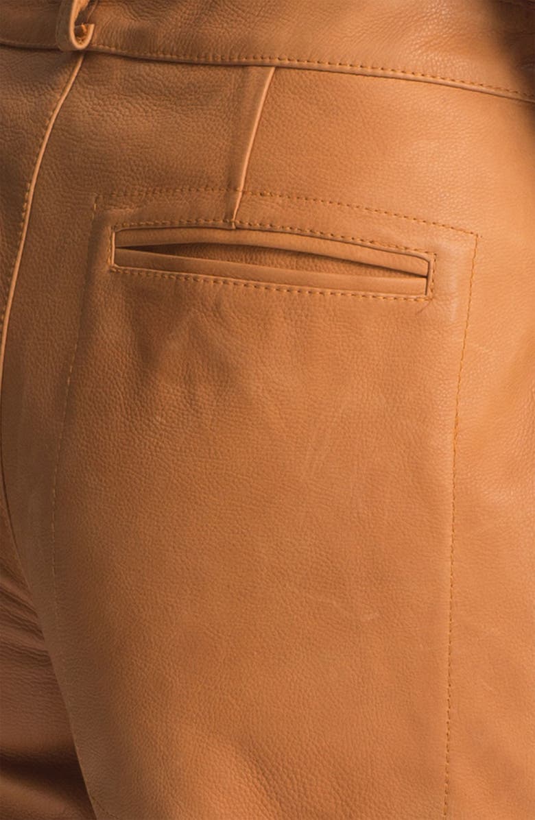 A.L.C. 'Cash' Leather Shorts, Alternate, color,