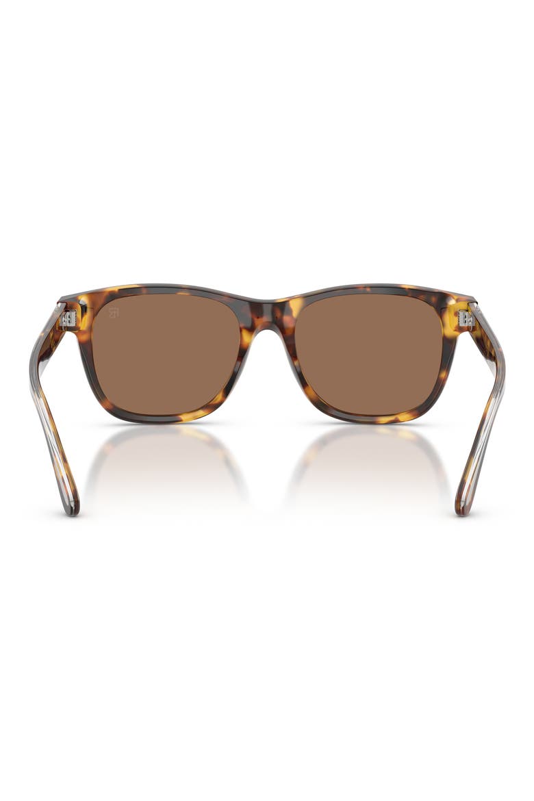 RL8239U 54mm Square Sunglasses, Alternate, color, ANTIQUE HAVANA / BROWN