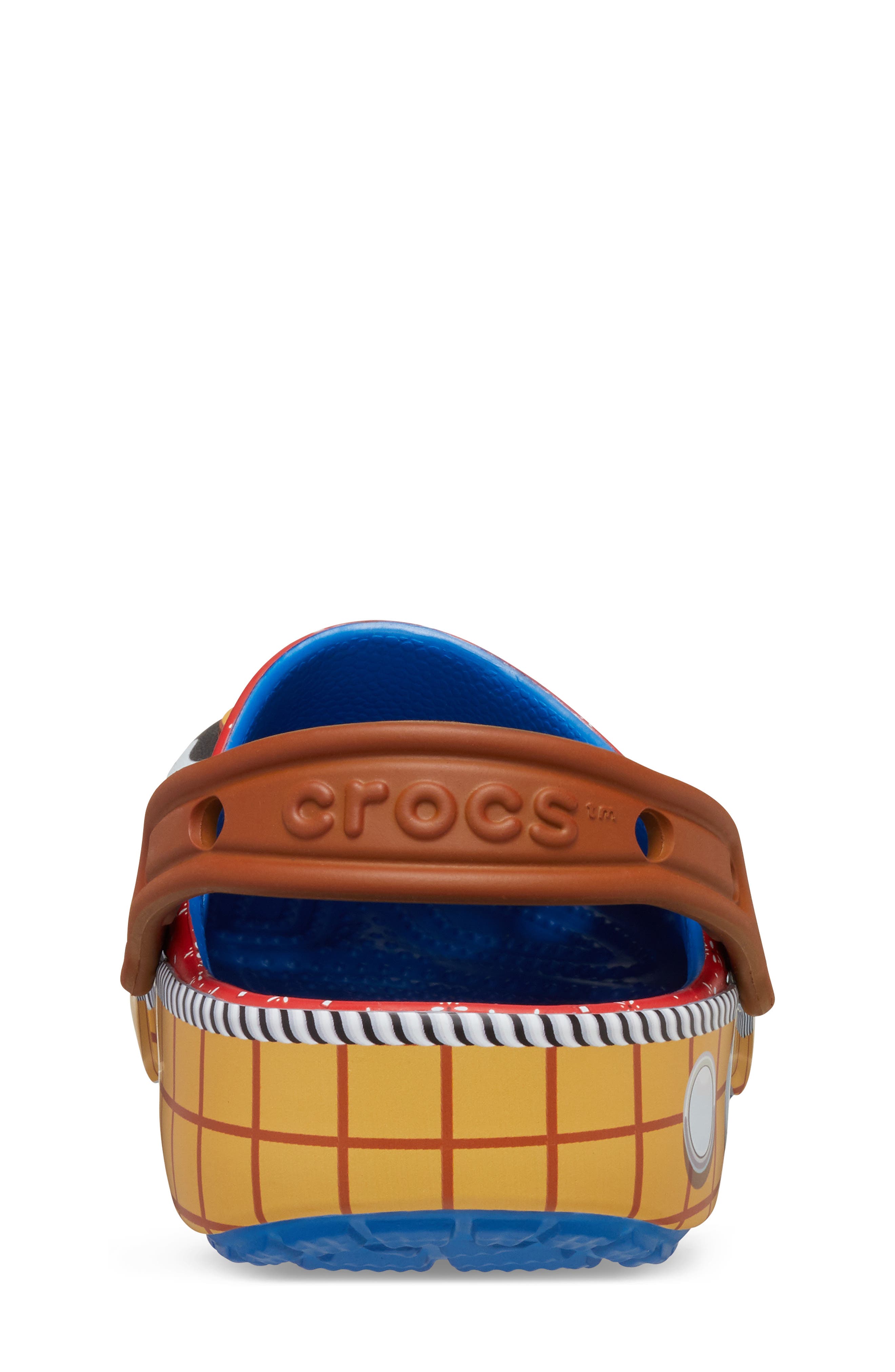 CROCS Kids' Disney<sup>®</sup> Pixar Toy Story<sup>®</sup> Sheriff Woody Classic Clog, Alternate, color, 