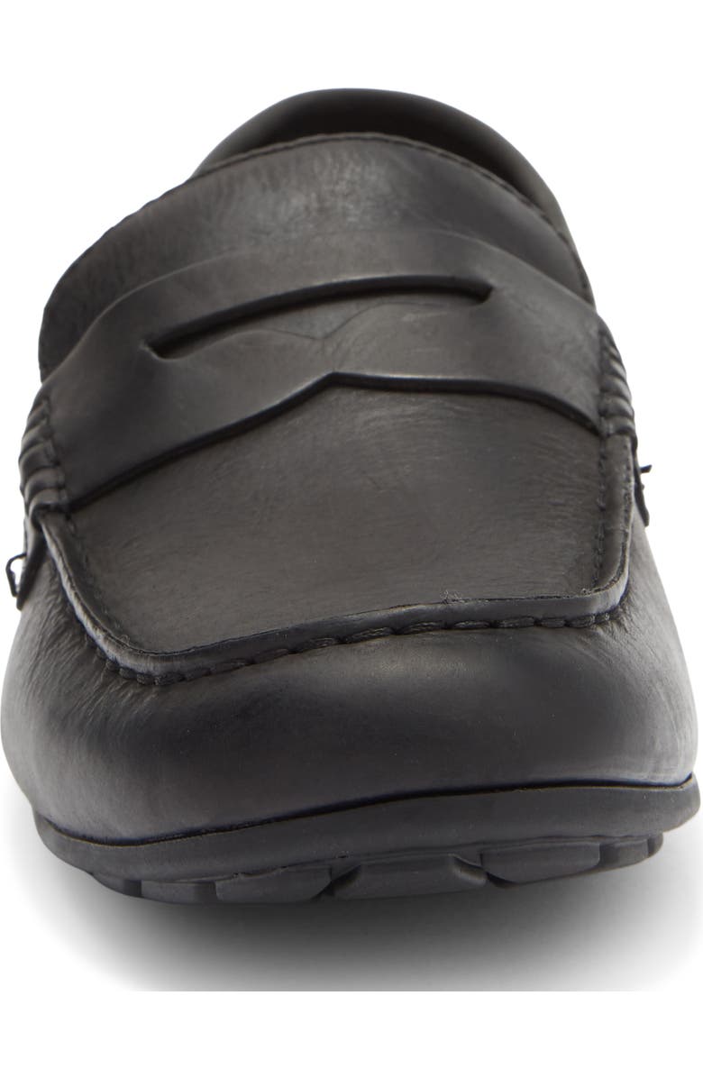 Børn Liam Penny Loafer, Alternate, color, Black Leather