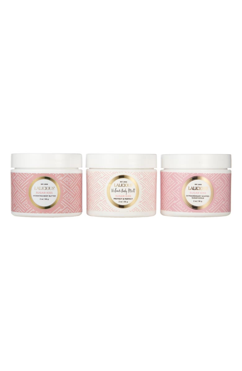 LALICIOUS Body Care Trio (Limited Edition) $40 Value, Main, color,