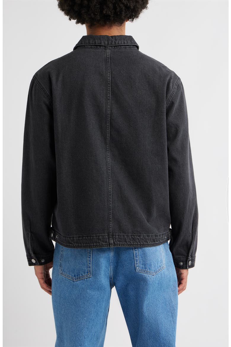 Denim Zip Jacket (Men) | Nordstrom
