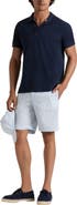 Vilebrequin Men Stretch Cotton Bermuda Shorts Seersuckers Stripes