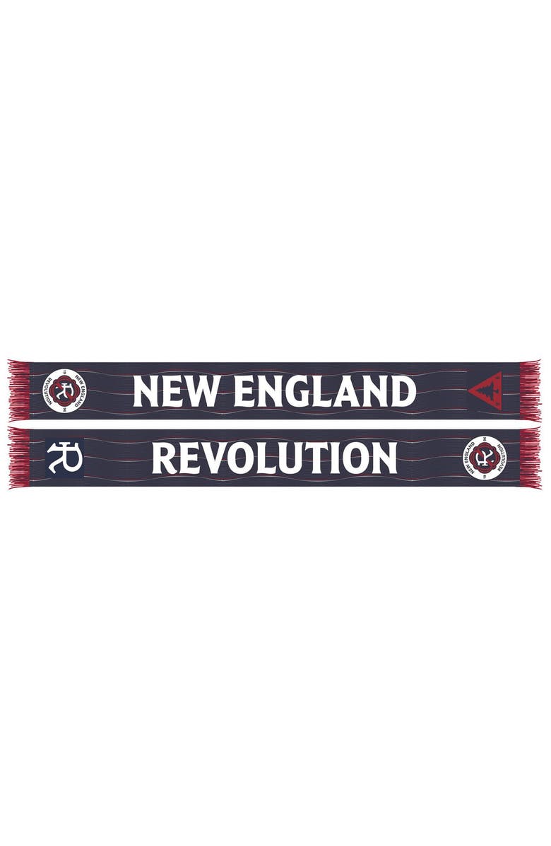RUFFNECK SCARVES Blue New England Revolution 2024 Jersey Hook Scarf, Main, color, 