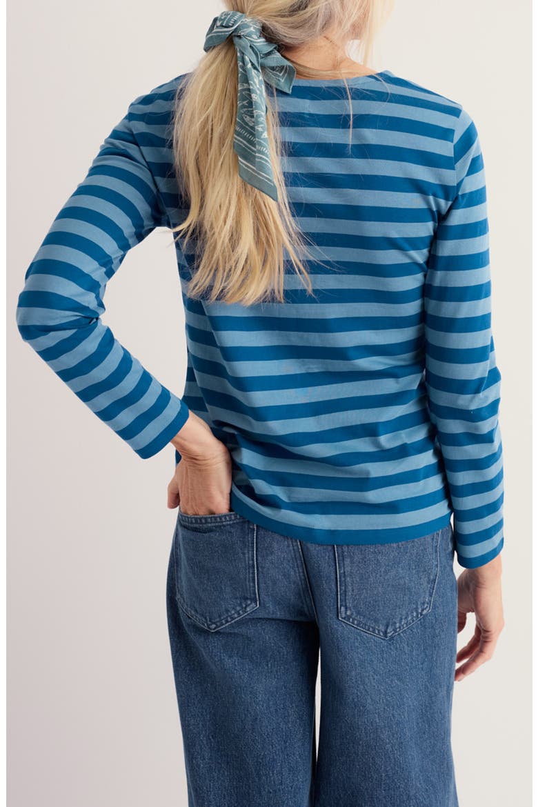 Sailor Long Sleeve T-Shirt, Alternate, color, DUET SCALLION MARINE