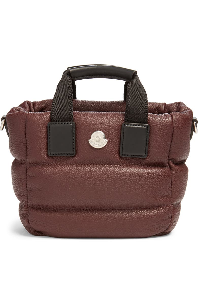 Moncler Micro Caradoc Puffer Tote, Main, color, Port Royale