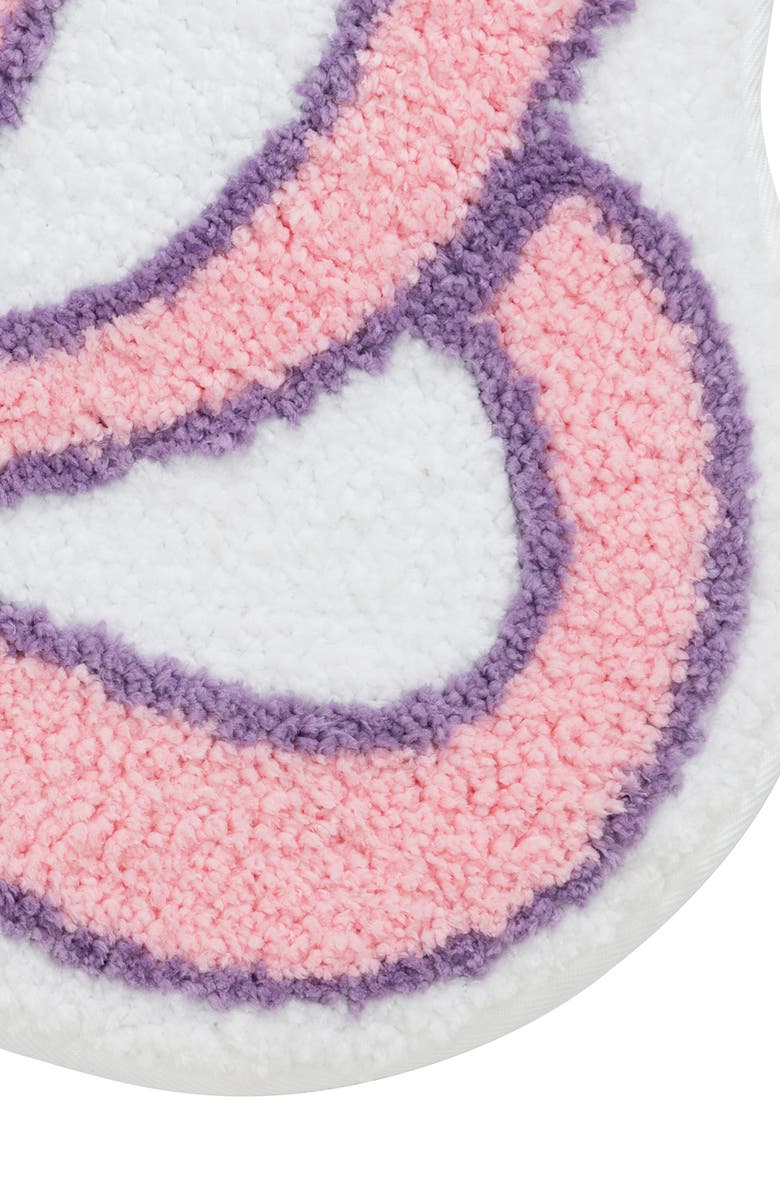 VCNY HOME Pink Bow Bath Mat, Alternate, color,