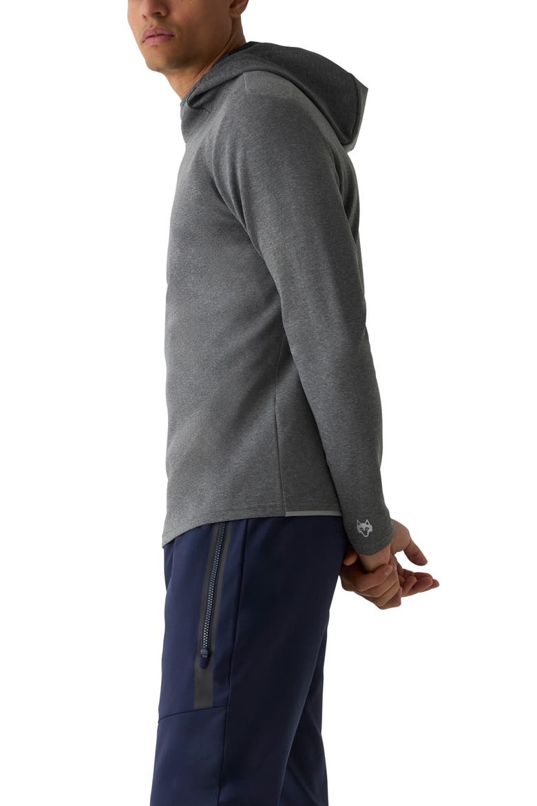Cokato Performance Hoodie, Alternate, color, SMOKE HEATHER