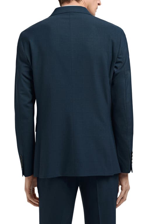 Mango Slim Fit Suit Jacket In Blue