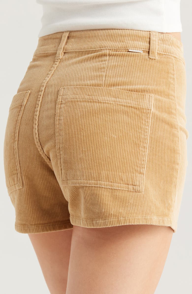 Billabong Free Fall Corduroy Shorts, Alternate, color, Khaki