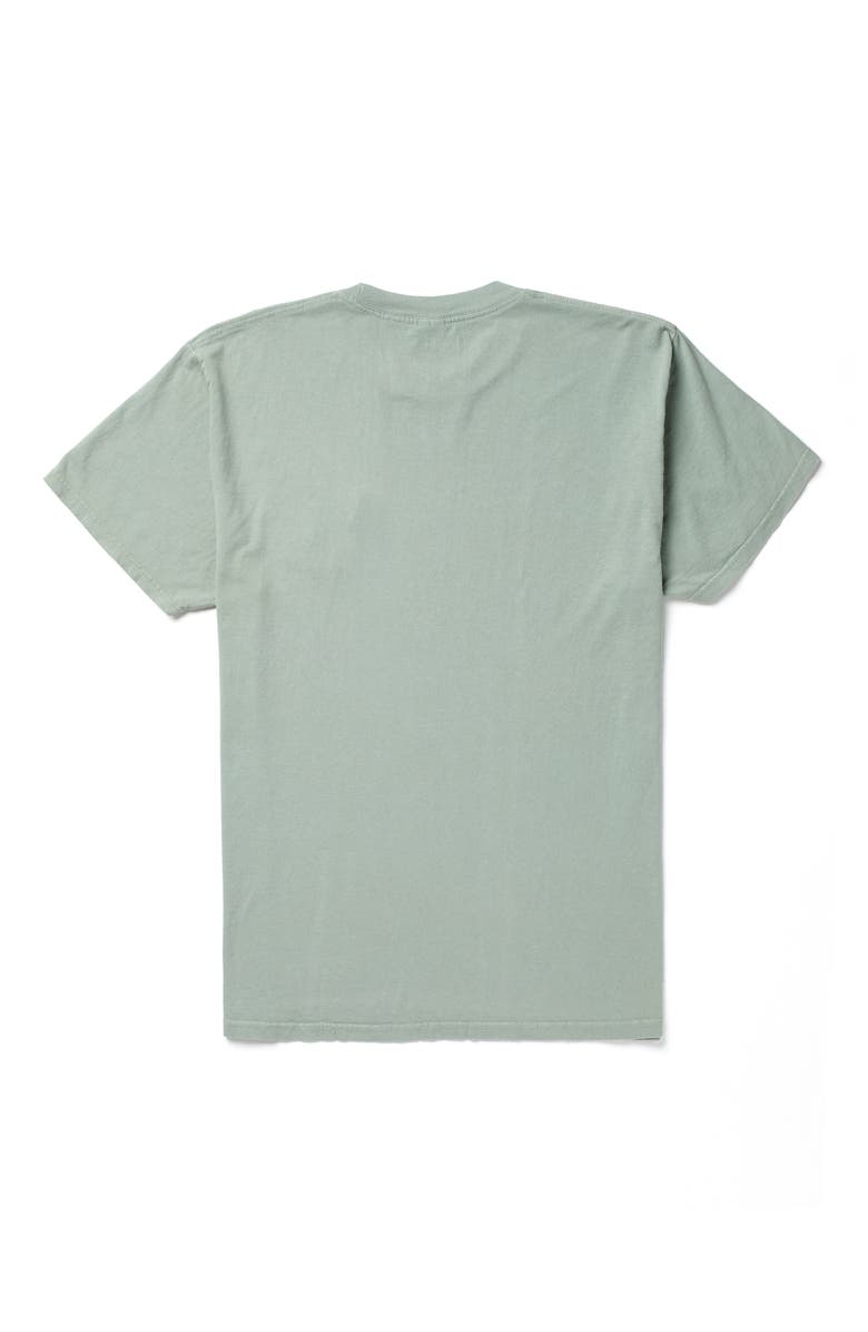 Seager Co Premium Bradley Embroidered Cotton T-Shirt, Alternate, color, Pigment Moss