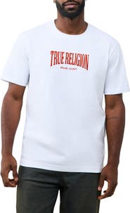 True Religion Buddha Arch Cotton Graphic T-Shirt