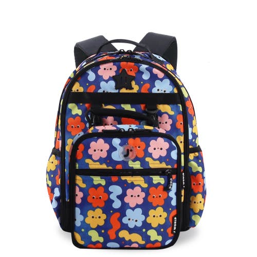 J World Duet Kid's 16" Backpack With Detachable Lunch Box For School