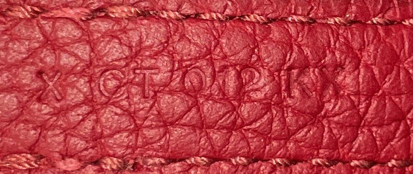 Pre-Owned Hermes Picotin Lock Bag Clemence PM, Alternate, color, Rouge H