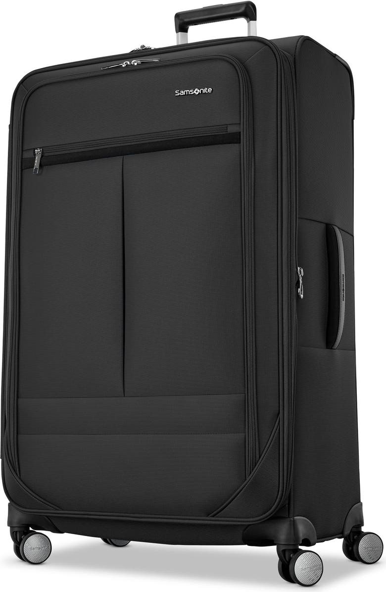Samsonite Element Soft-Sided Luggage, 25" Checked, Main, color, Black