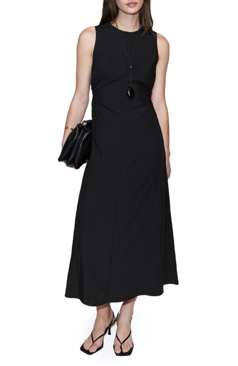 Side Cutout Sleeveless Dress