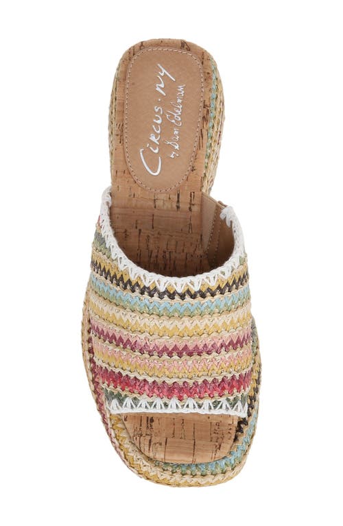 Circus Ny By Sam Edelman Ilyse Platform Sandal In Rainbow Multi