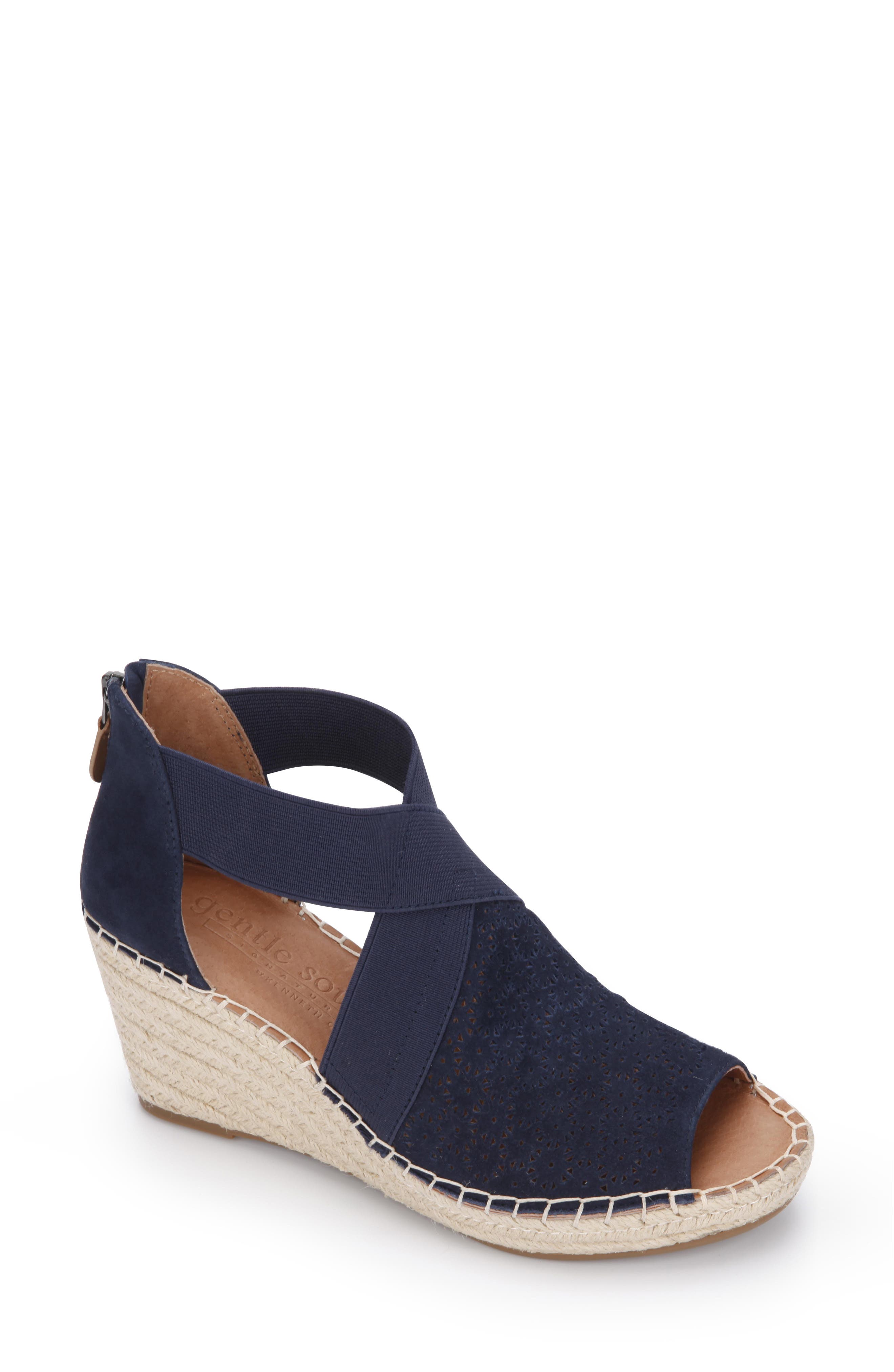 Gentle Souls Signature Colleen Wedge Sandal, Main, color, 