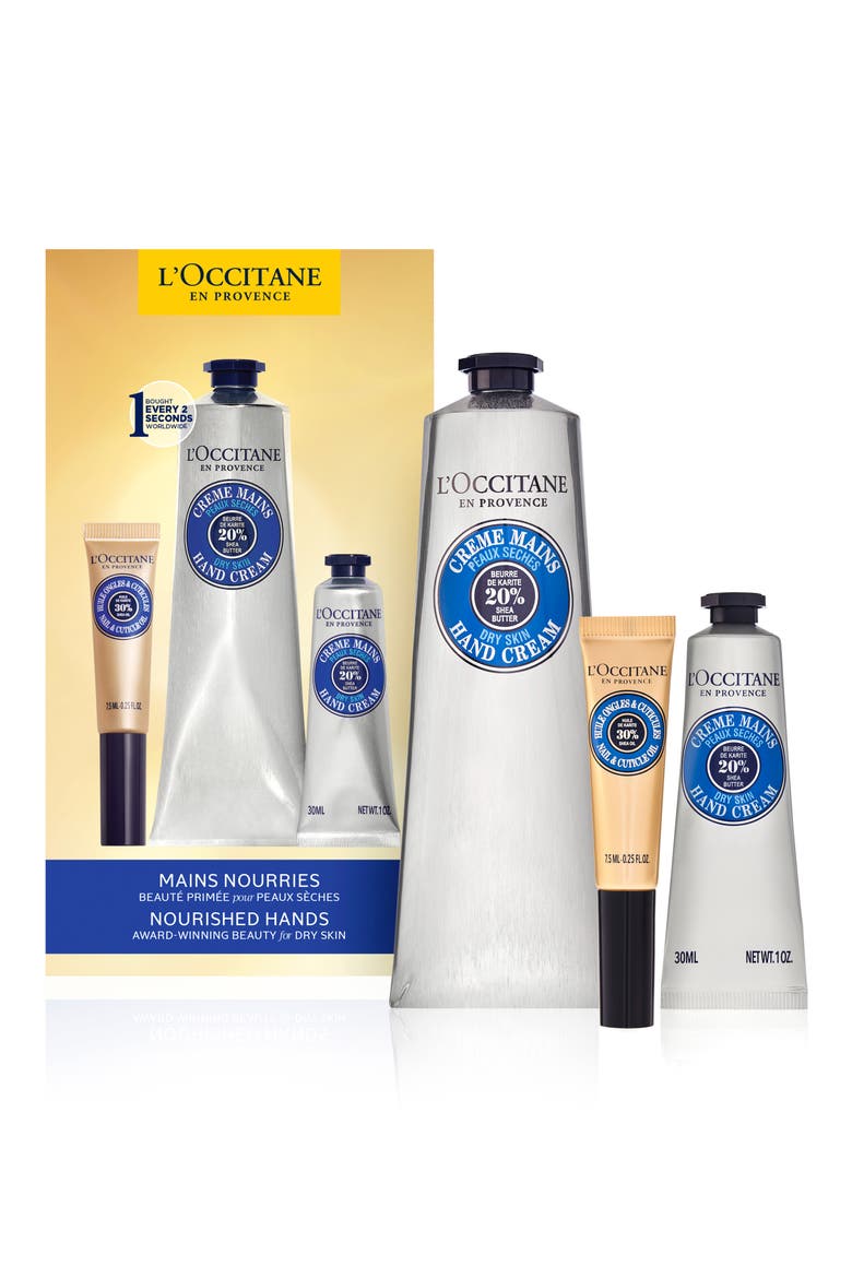 Nourished Hands Shea Butter Set $62.50 Value, Alternate, color, GOLDEN YELLOW