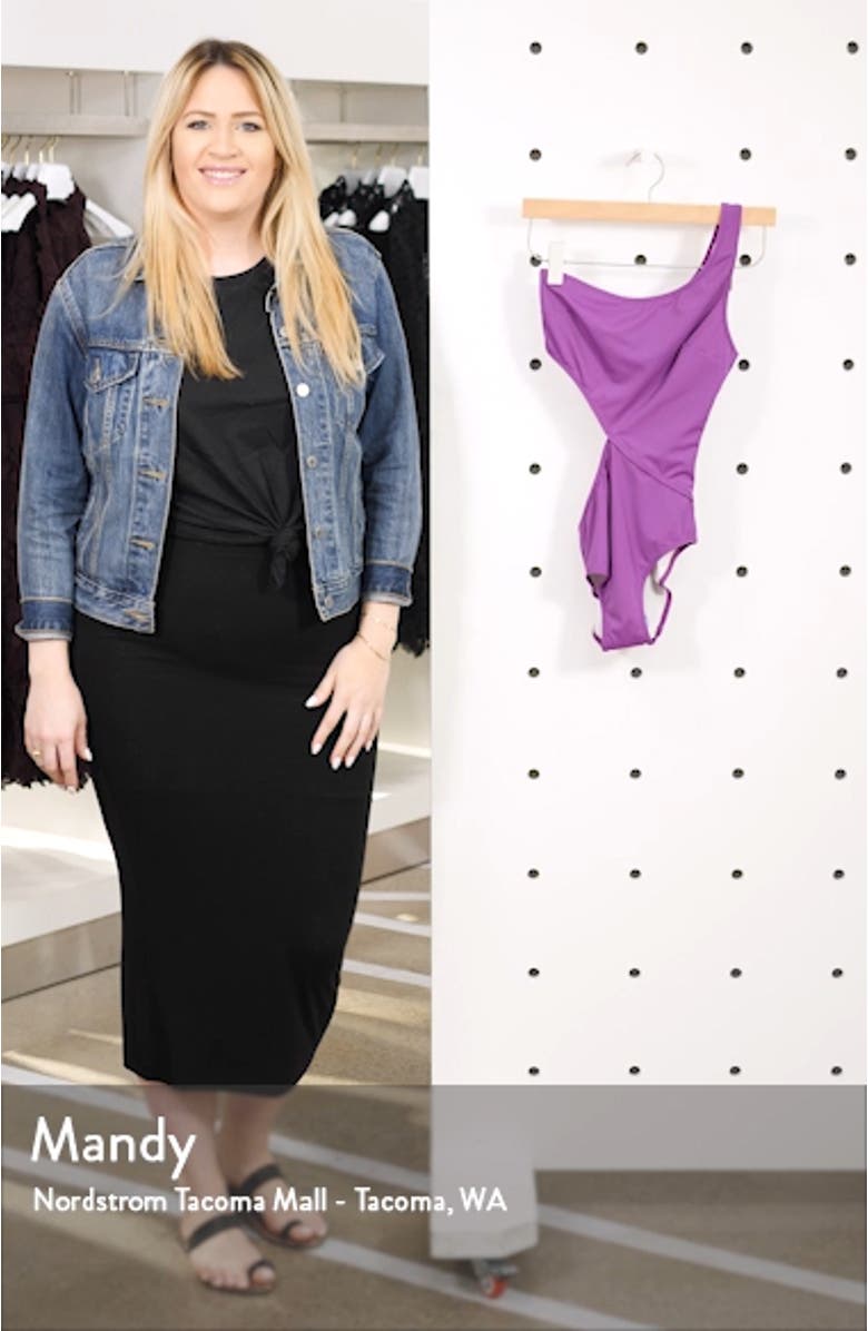 The Claudia One-Piece Swimsuit, sales video thumbnail