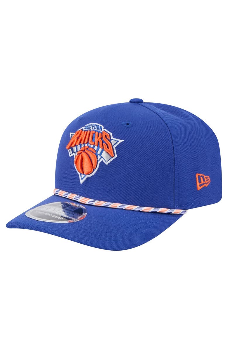 New Era Men's New Era Blue New York Knicks Rope 9SEVENTY Adjustable Hat, Main, color, Blue