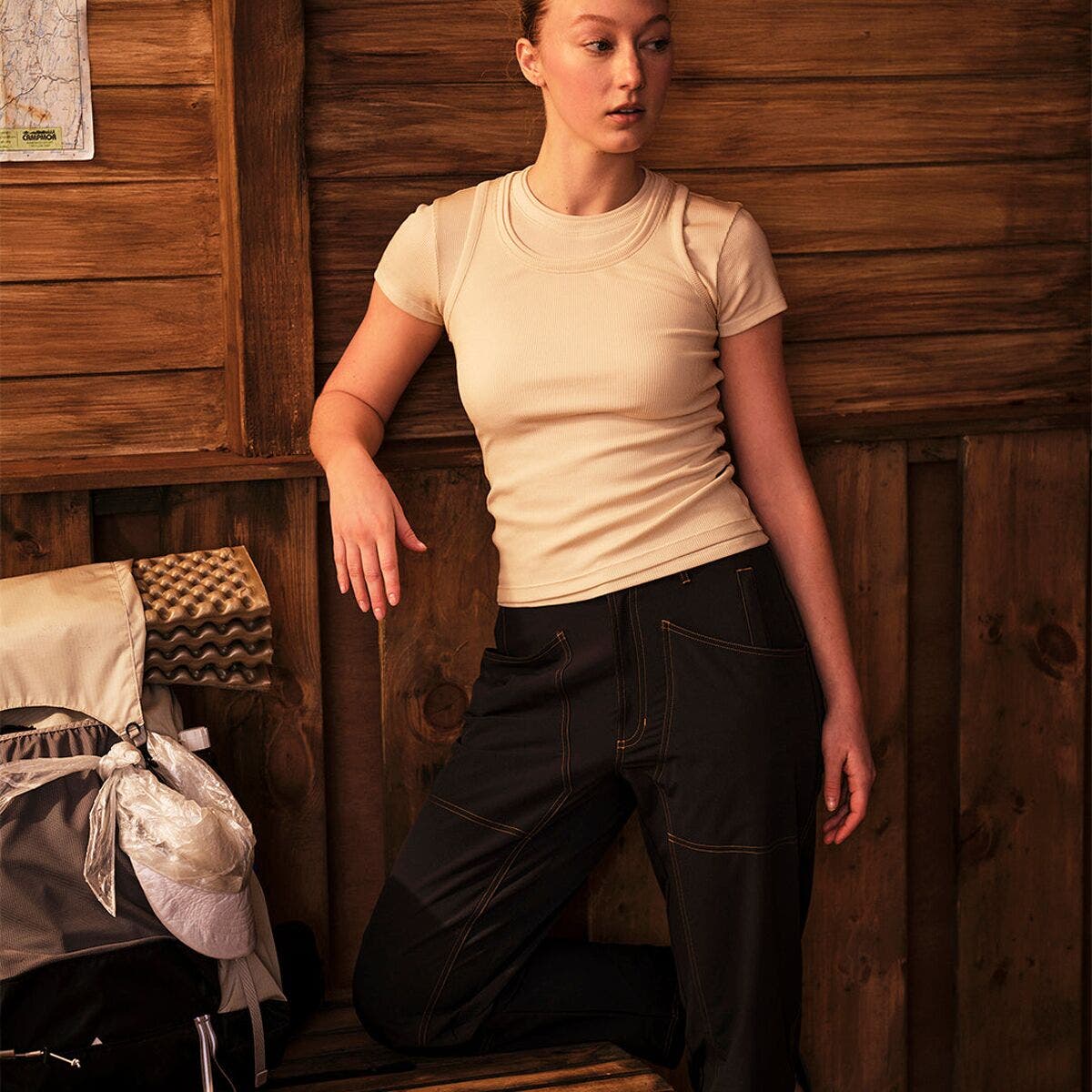 Ribbed Merino T-Shirt - Women's - image 4