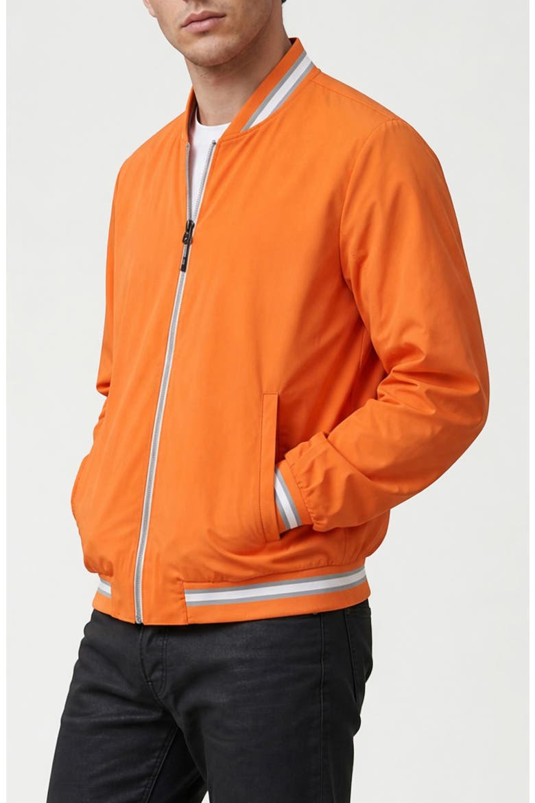 Ivo Lightweight Bomber Jacket, Alternate, color, BLOOD ORANGE