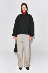 COS Shawl-Collar Quilted Jacket