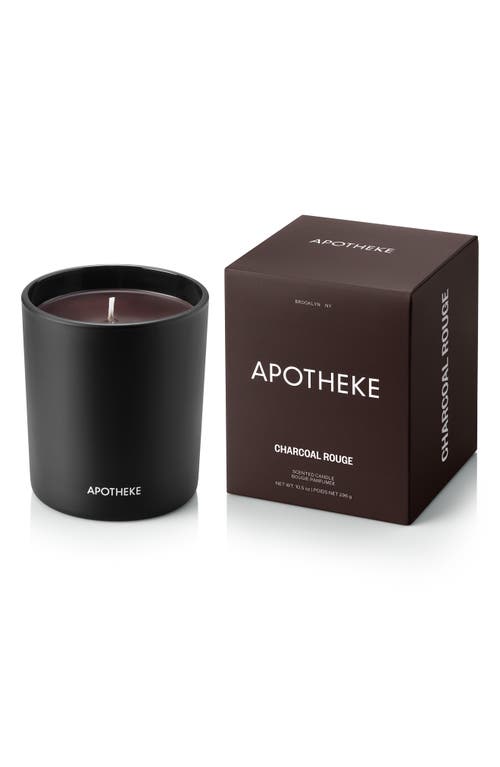APOTHEKE Charcoal Rouge Classic Scented Candle in Black  product