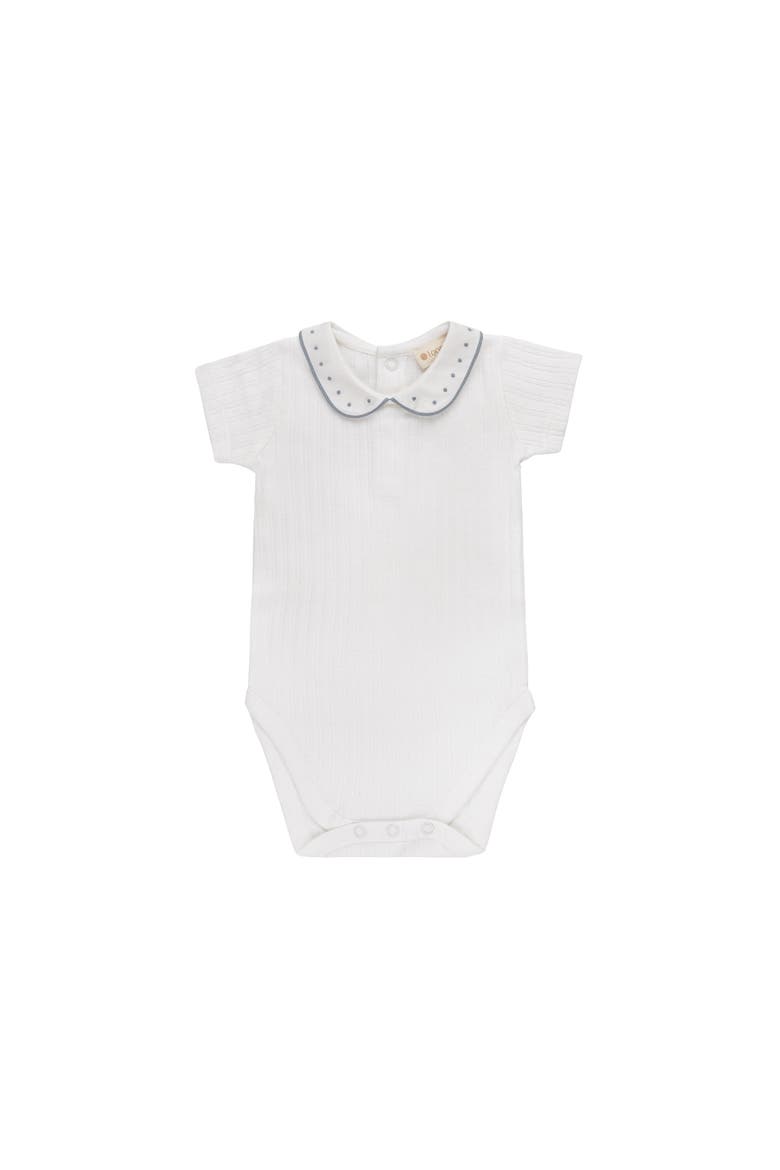 Looms Wave Collection - Baby Bodysuit, Main, color, Ivory