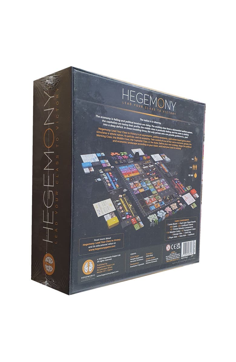 Hegemony Lead Your Class to Victory, Political Economic Board Game, 14+, Alternate, color, Multicolored