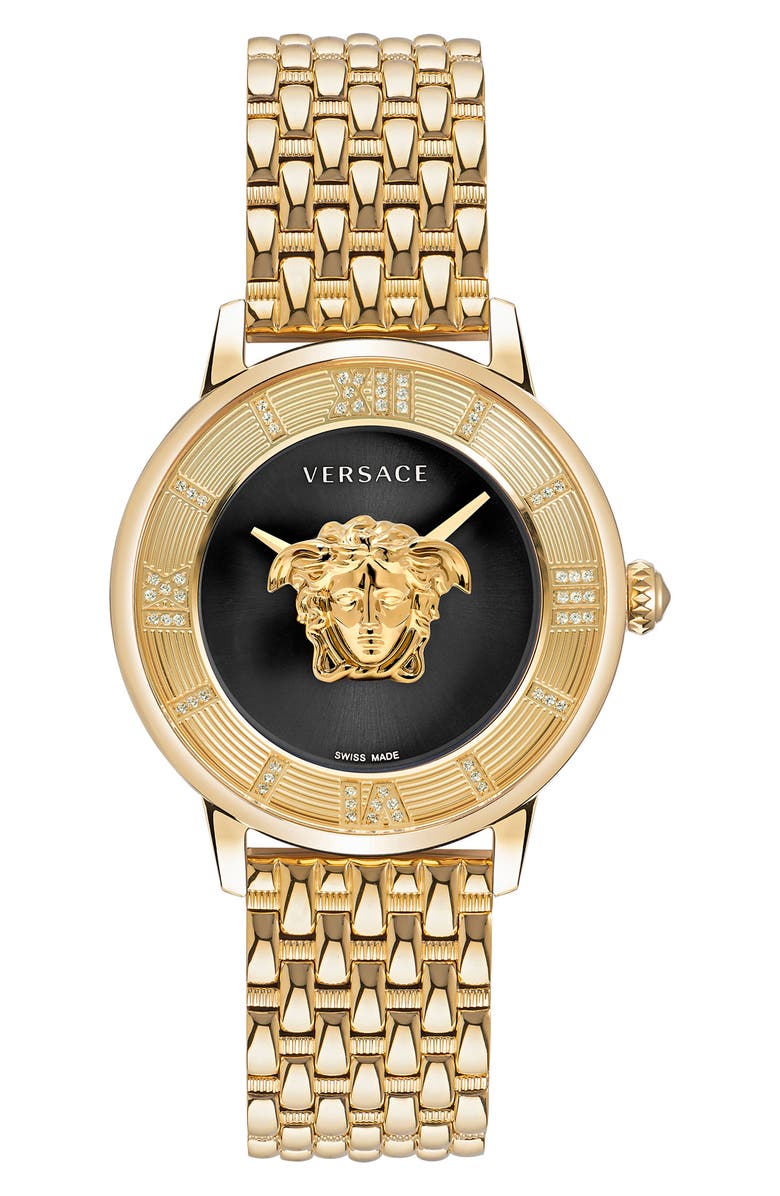 Versace La Medusa Bracelet Watch, 38mm, Main, color,