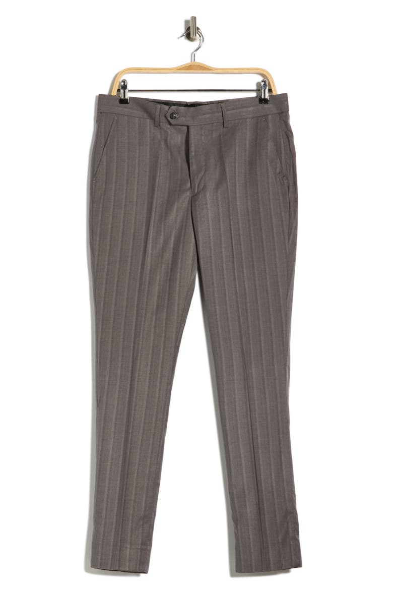 Slim Fit Dress Pants, Alternate, color, GREY
