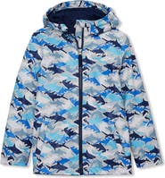 Lands' End Kids Magic Print Rain Jacket