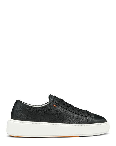 Tumbled Leather Sneaker