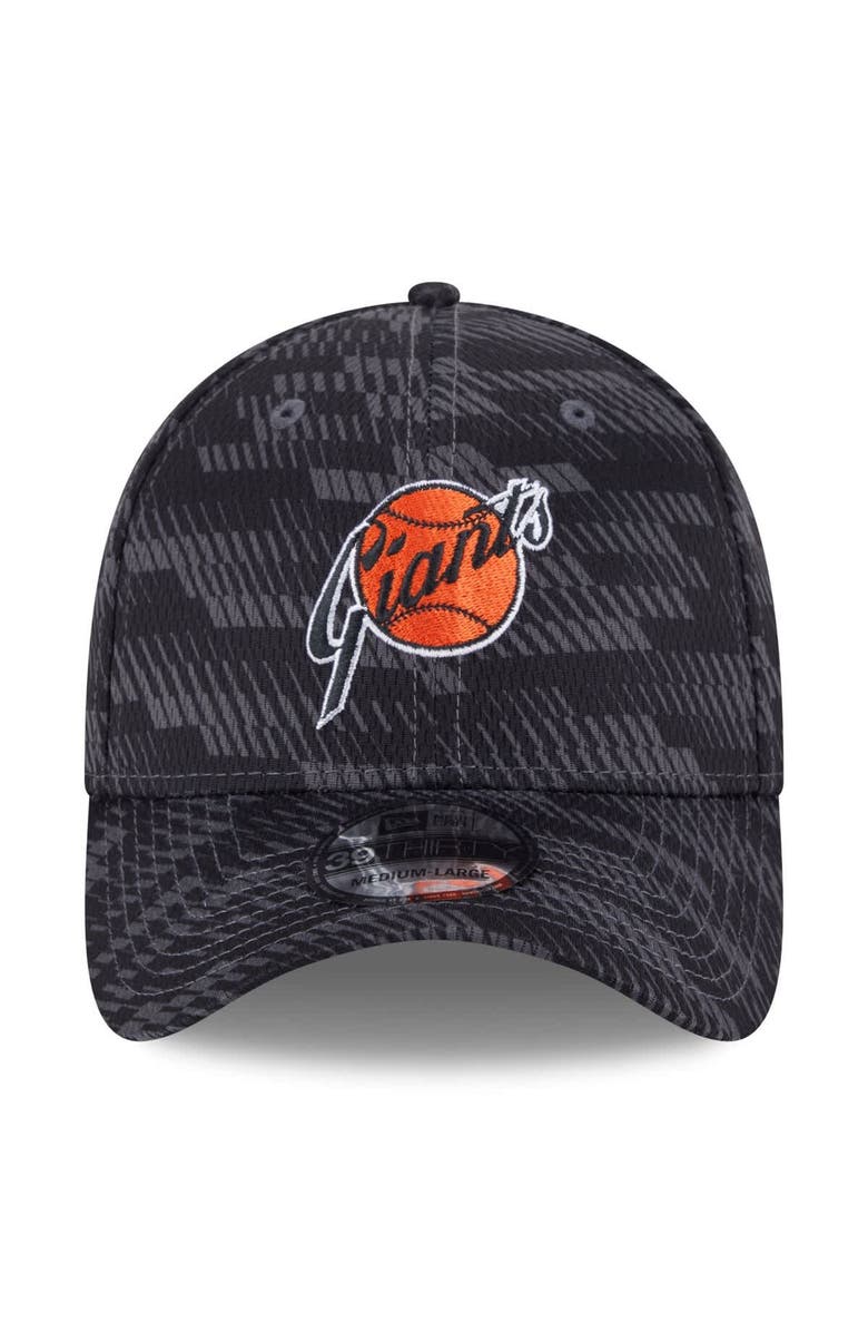 New Era Men's New Era Black San Francisco Giants 2025 MLB Clubhouse 39THIRTY Flex Hat, Alternate, color, Black