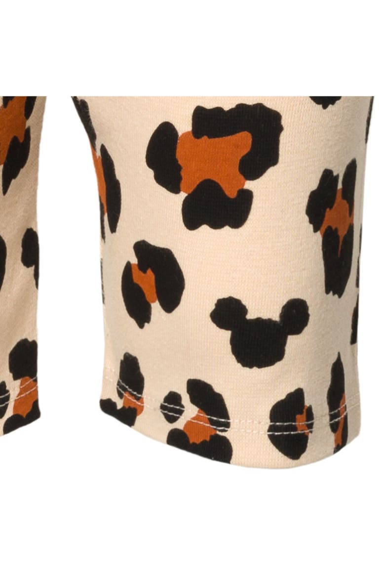Minnie Mouse 2-Piece T-Shirt and Bike Shorts Set, Alternate, color, Orange and Cream