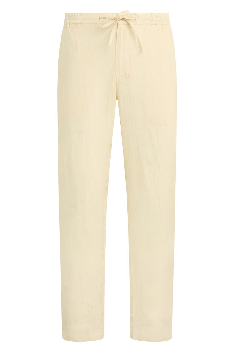Linen Drawstring Pants, Alternate, color, SUMMER SAND