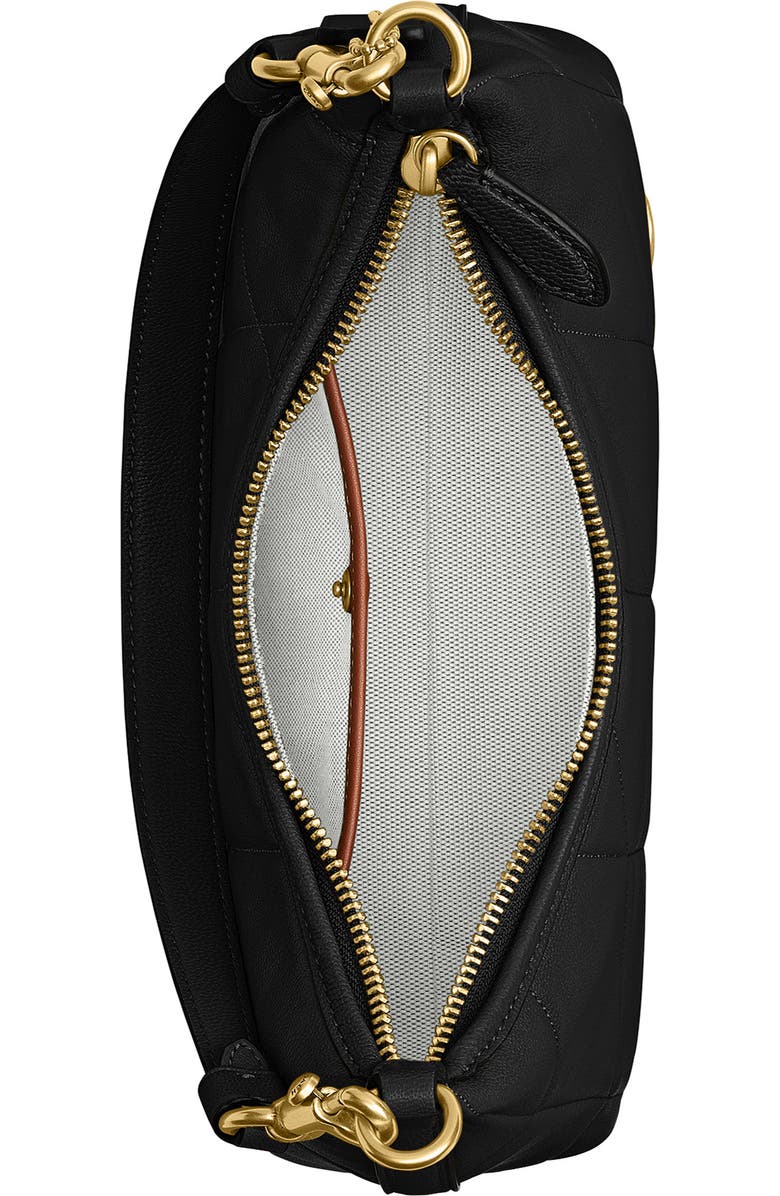 COACH Juliet Shoulder Bag 25 with Quilting, Alternate, color, B4/ Black