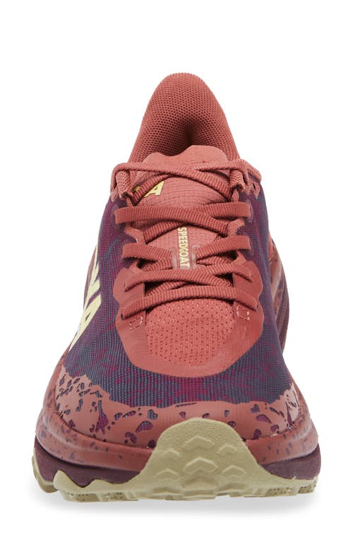 Hoka Speedgoat 6 Trail Running Shoe In Red