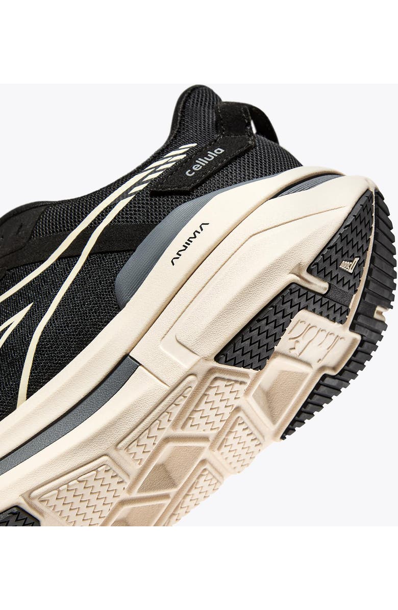 Diadora Cellula Sneaker, Alternate, color, Black/ Whisper White