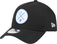 New Era Men's New Era Black Kansas City Royals 9FORTY A-Frame Adjustable Hat