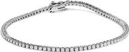 Haus of Brilliance 14K White Gold Classic 1 1/2 Cttw Diamond Tennis Bracelet