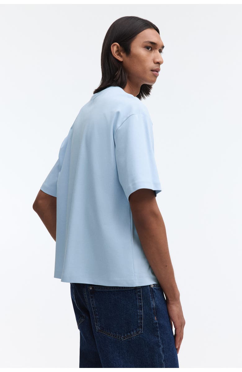 H&M Oversized Fit T-shirt, Alternate, color, Light Blue
