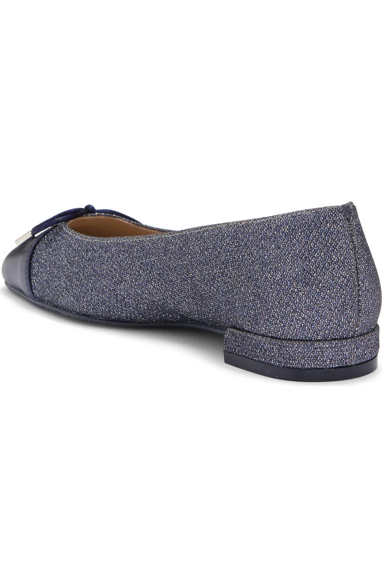 Stuart Weitzman Sleek Bow Flat, Alternate, color,