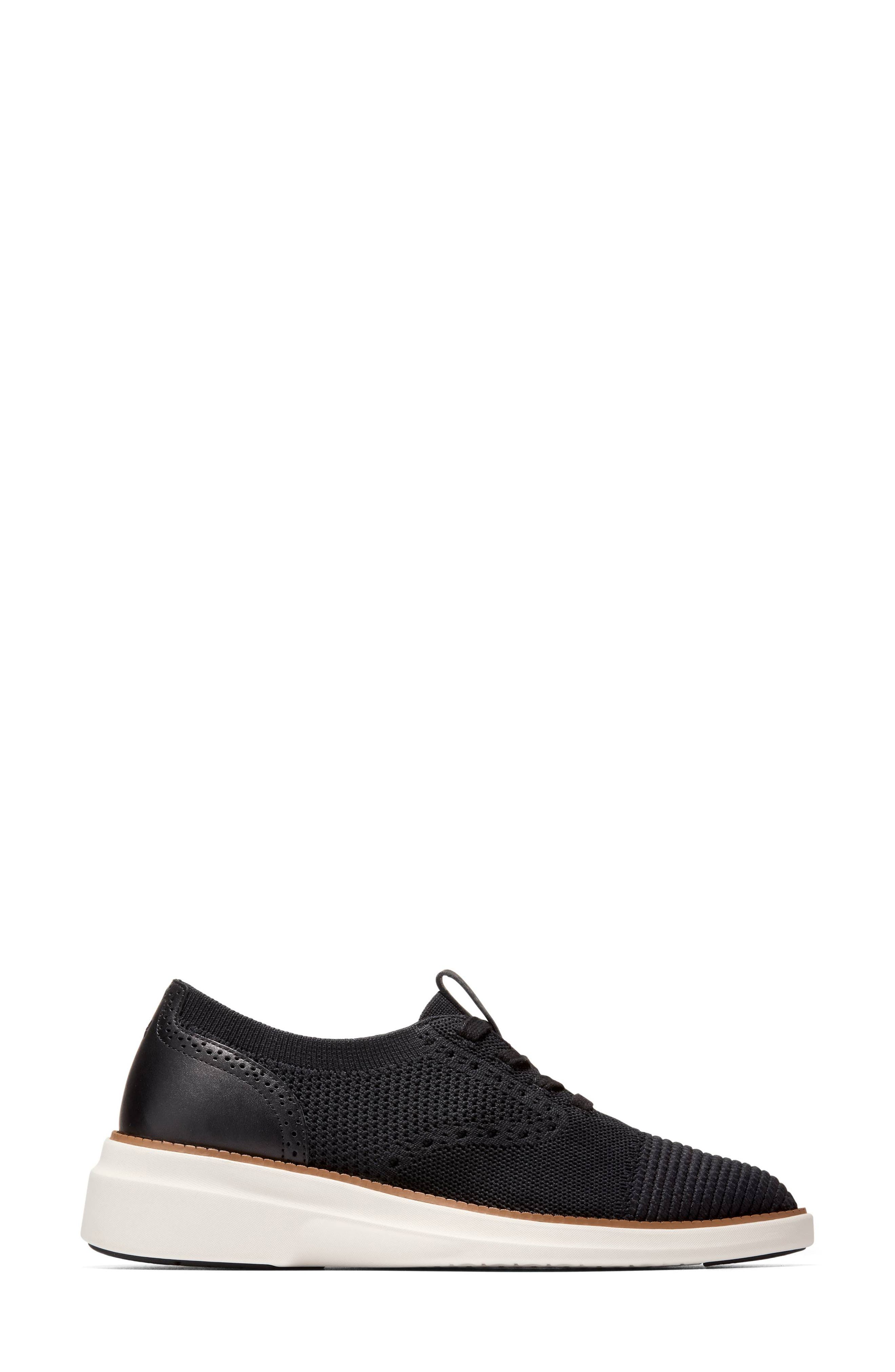Cole Haan Grand Shadowlite Stitchlite Derby, Alternate, color, Black Stitchlite